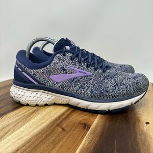 Brooks Women’s 10 B Ghost 11 1202771B406 Blue Purple Running Shoes Sneakers